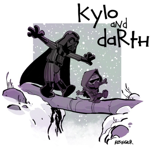 Kylo and Darth 1