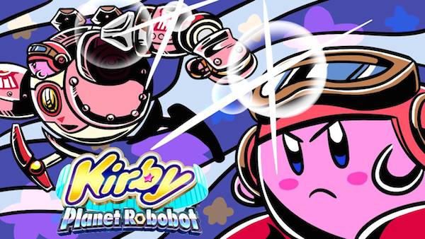 Kirby planet robot art