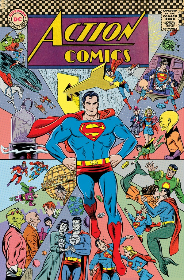 action-comics-1000-mike-allred-1960s-variant-vo